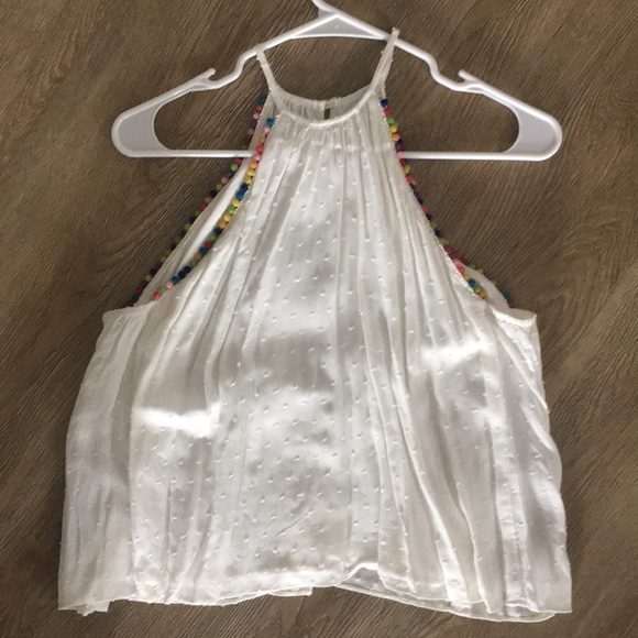 Pompom crop top - Picture 1 of 3